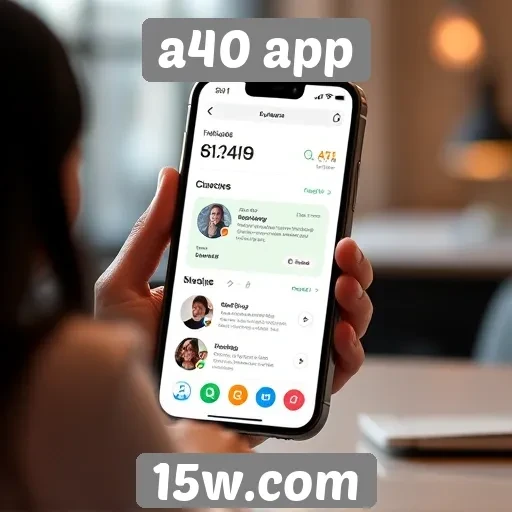 Experiência do usuário no a40 app avaliada